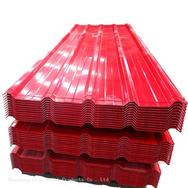Ppgi Corrugated Roof Sheet Ppgi Sheets Galvanized Steel Coil Ppgi Color Coated Corrugated Roofing Sheet photo-4