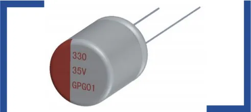 GP Series Conductive Polymer Hybrid Electrolytic Capacitors SMD Type