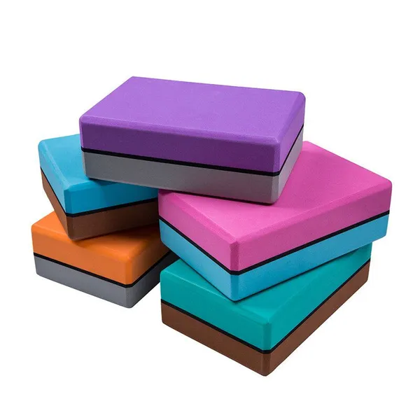 Colorful Printed EVA High-density Foam Yoga Brick, With Antiskid Surface and Eco Friendly Yoga Block photo-5