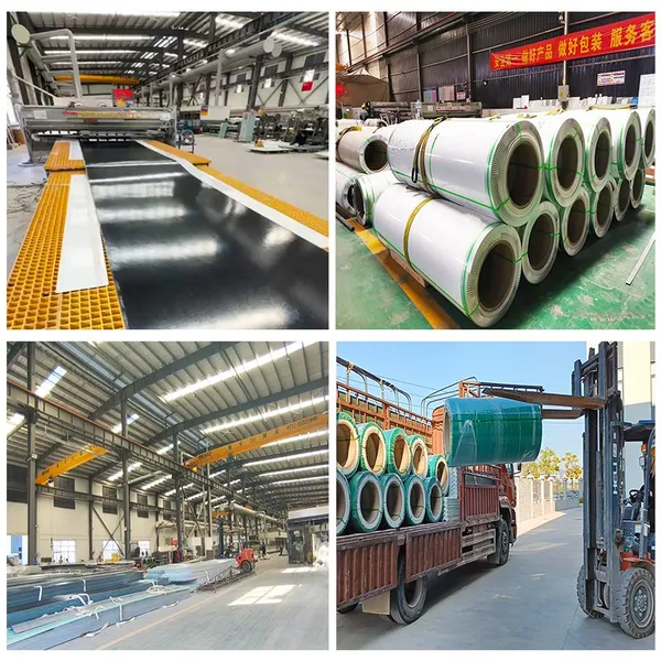 FRP Panel Honeycomb Mobile Home Cargo Van Post Truck RV 0.8MM-5.0MM Dry-Van Container Trailer Sheets Pebble FRP Panel photo-5