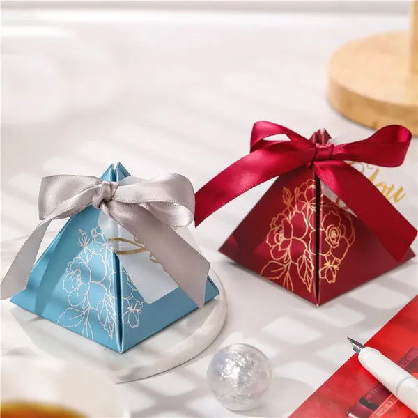 Triangle Luxury Cardboard Paper Packaging Box photo-3