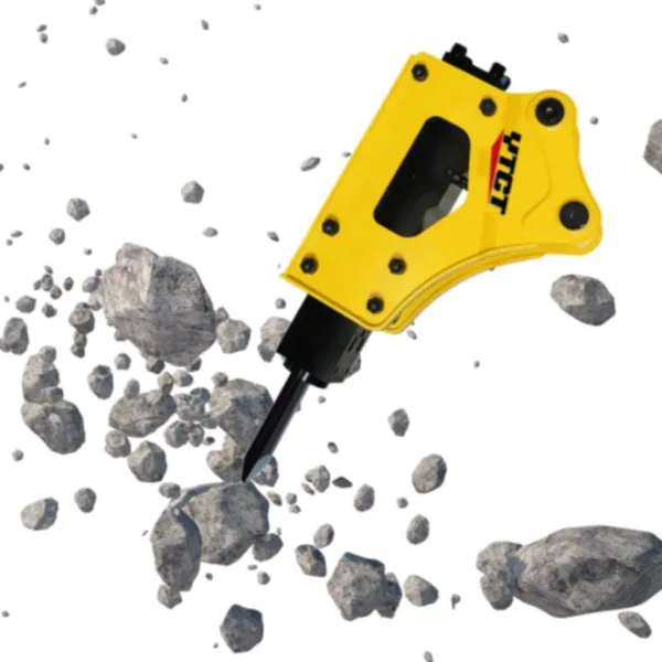 Side Type Hydraulic Breaker SB40 4-7Ton Excavator Rock Hammer for Demolition