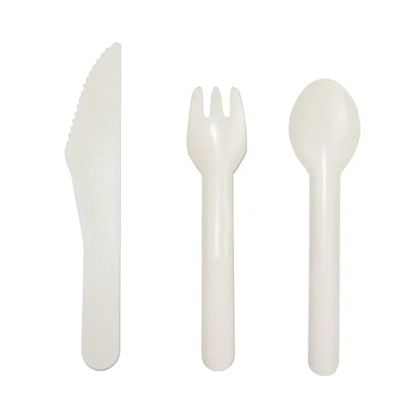 LFGB and FDA Food Safe Wooden and Bamboo Knife Fork Spoon Disposable Cutlery Set Western Take-out Food Bamboo and Wooden FSC Degradable Tableware photo-3
