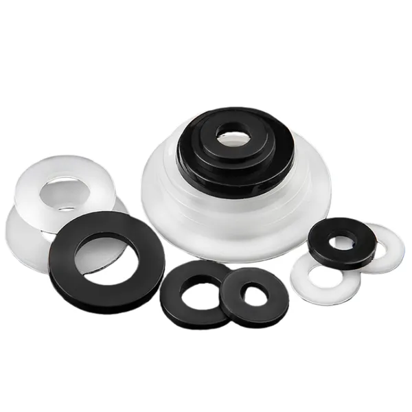 Nylon Washer Black Plastic Flat Washer Insulating Shock-absorbing Wear-resistant Self-lubricating photo-5