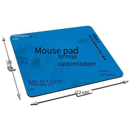 Customized Manufacturer of Colorful Advertising Mouse Pads With Thicknesses of 2mm and 3mm photo-3