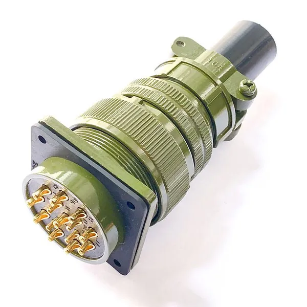 MIL Aviation Plug Waterproof Connectors Factory Supply 20-29S 17pins Servo Motor Connector Encoder Connection