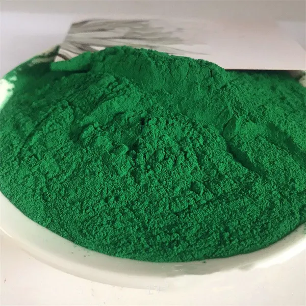 Epoxy Floor, Rubber Particles, PE Fertilizer Coloring With Iron Oxide Green 5605