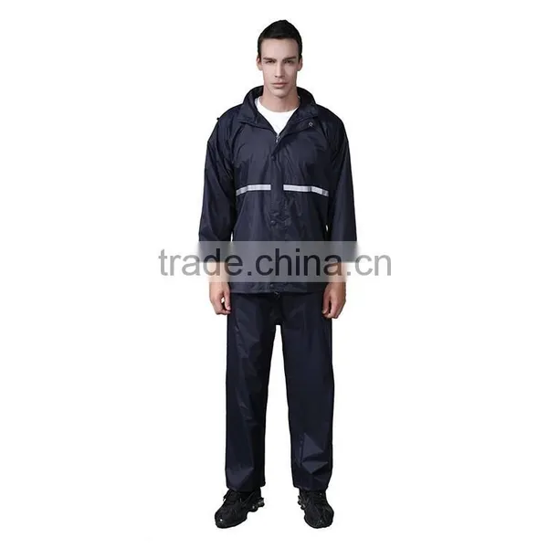 2014 Latest Designed Polyester Pongee Waterproof Jacket photo-2