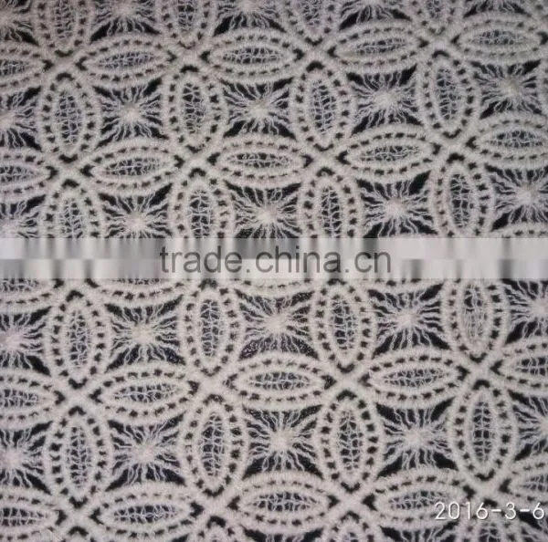Wholesale Embroidery Lace Designs Cotton Lace Fabric photo-4