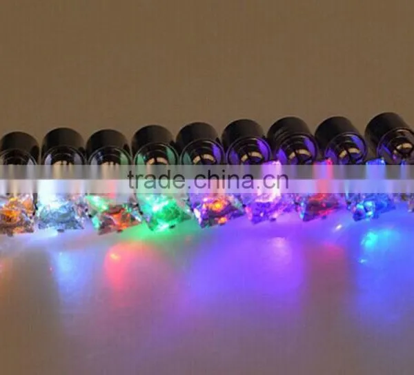 Bling LED Ear Studs Ring Shinning Light photo-3