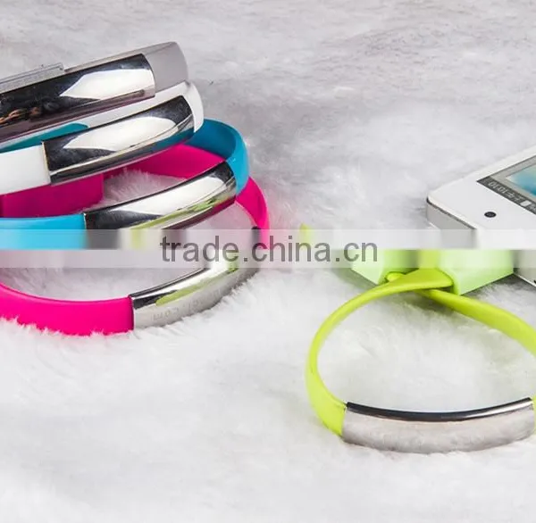 Hot Selling Stainless Men's Women's Bracelet USB Data Cable photo-2