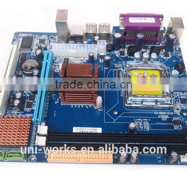 Micro-ATX Ddr2 Lga775 Intel 945 Chipset P4 Motherboard photo-3