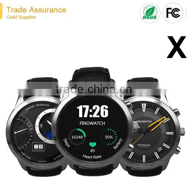 X5 Touch Screen Mobile Phone Watch Android Wifi Mt2601 Smart Watch photo-2