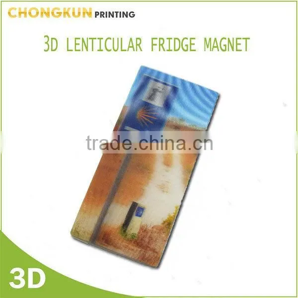 Hot Sale Souvenir Lenticular Magnet Fridge for Wholesale photo-2