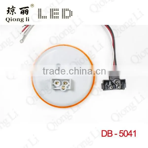LED 4" Round Back up Light Stop Turn Tail Light photo-5