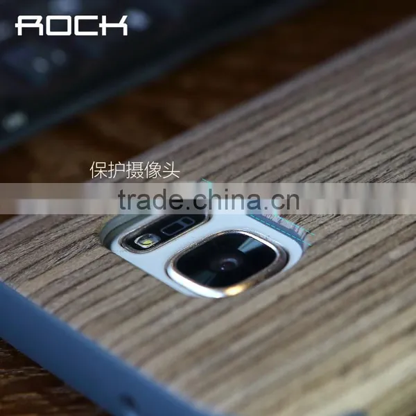 Original ROCK Shockproof Wooden Rubber Protective Case for Samsung S7 Wood TPU Back Case With 3 Deisgns MT-5524 photo-5