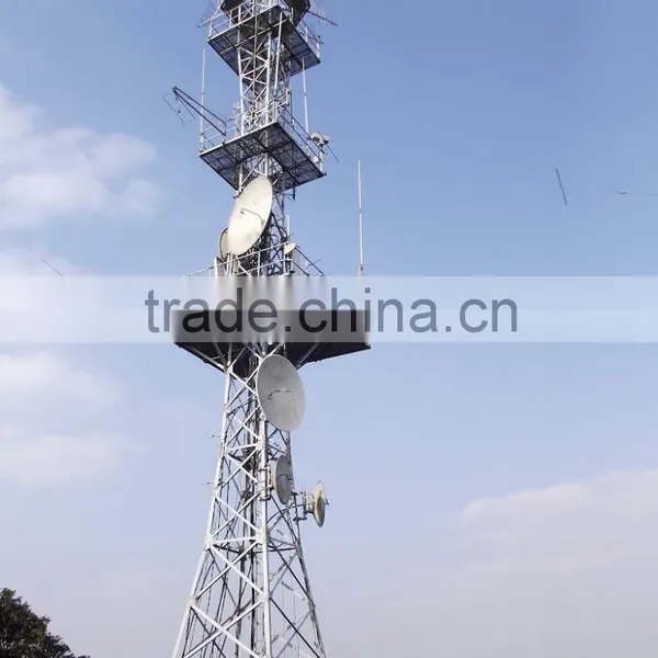 Self Supporting Angle Steel Communication Tower