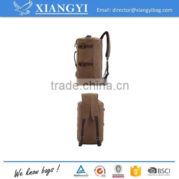 Large Canvas Multi-function Travel Duffel Bag photo-3