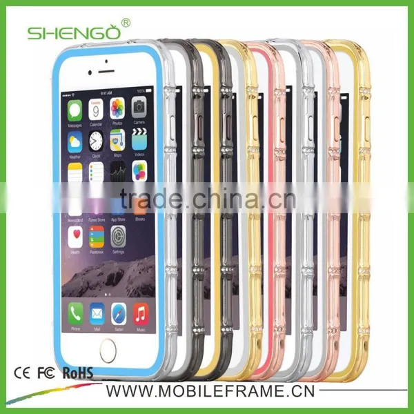 Factory Wholesale Metal Phone Case With TPU for IPhone 6 Plus photo-3