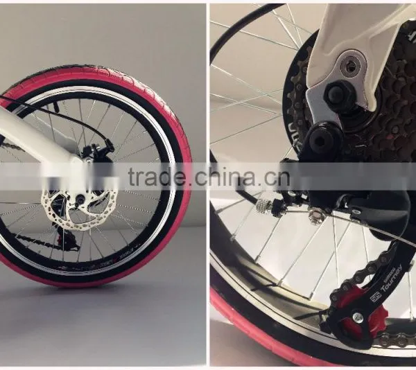 DOMLIN 2015 Hot Selling Folding Bike/ Small Wheel Mini Folding Bicycle photo-5