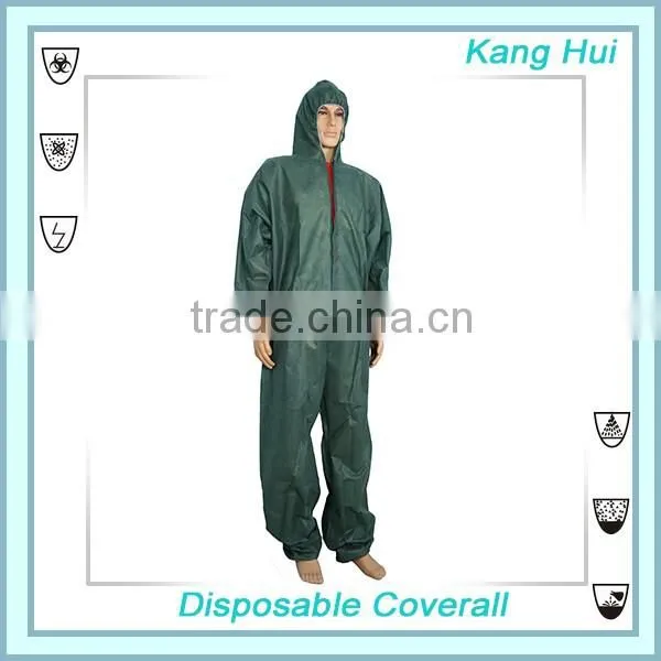 Disposable White 100% Polypropylene Coverall/safty Workwear photo-2
