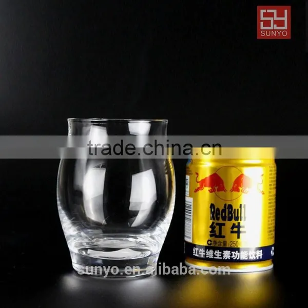 Hot Sell Clear Tulip Shape Whisky Glass With Customized Logo photo-3