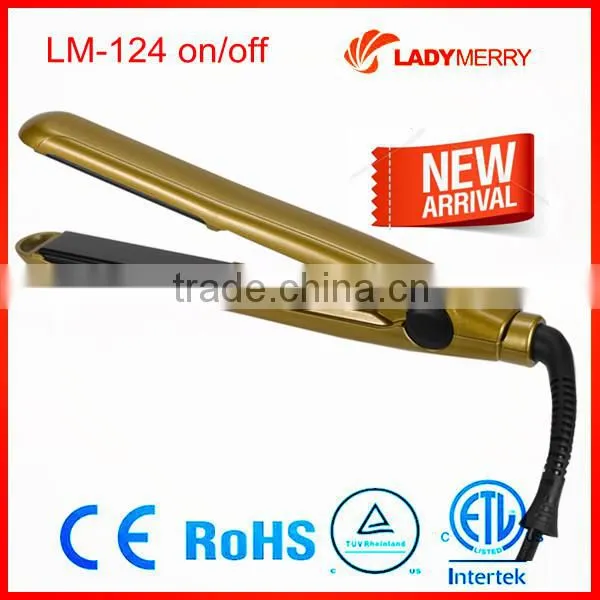 Ladies Wholesale Titanium Tourmaline Hair Straightener photo-5