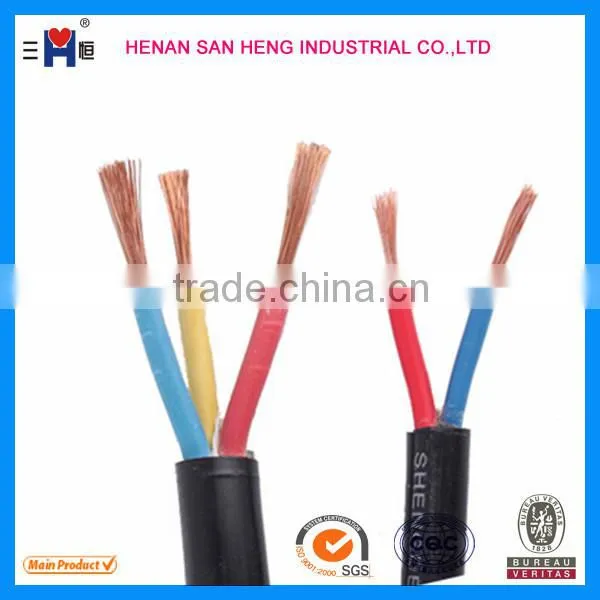 Electrical Wire 3 Cores PVC Insulated Flexible Copper Wire photo-4
