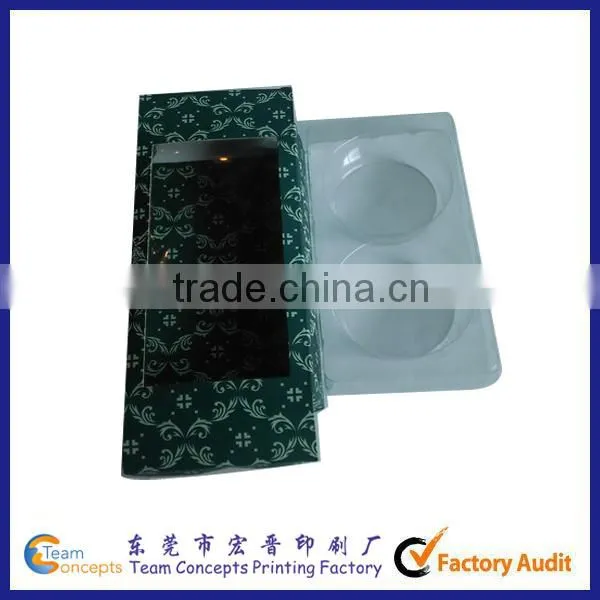 Custom Cardboard Paper Packaging Box With Plastic Tray photo-2