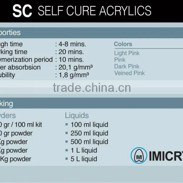 DENTAL ACRYLIC SC SELF CURE photo-2