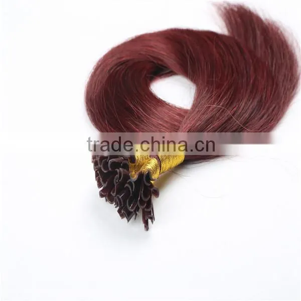 Wholesale Full Cuticle Hight Quality Keratin I Tip Hair/U Tip Hair/Flat Tip Hair Extension photo-5