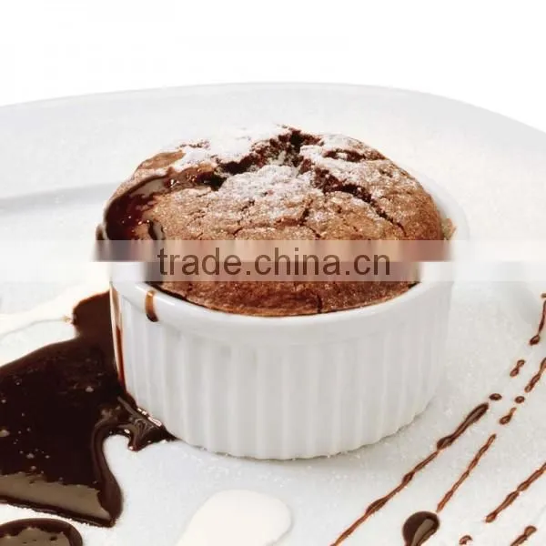 Ceramic White Color Round Mini Ramekin Dessert Ramekin photo-2