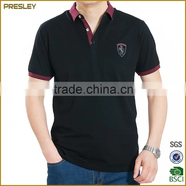 Hot Sell Shirts Collar Polo Shirts With Woven Fabric Collar Shirts Collar photo-2