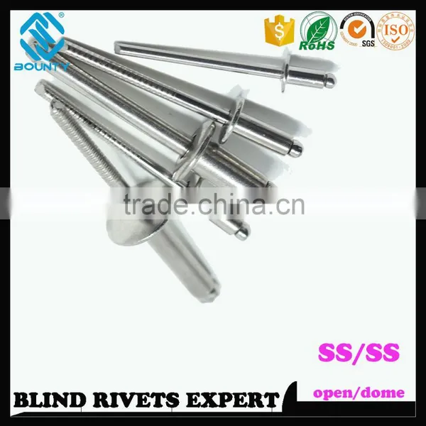 OPEN TYPE 304 STAINLESS STEEL RIVETS photo-2