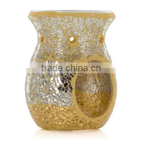 Foreign Oil Lamp Heat Handmade Glass Fragrance Candle Fragrance Lamp Aromatherapy Fragrance Candle Candle Aromatherapy