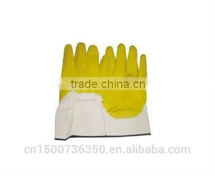 CE Aprroved Safety Latex Dipped Working Glove/safety Glove
