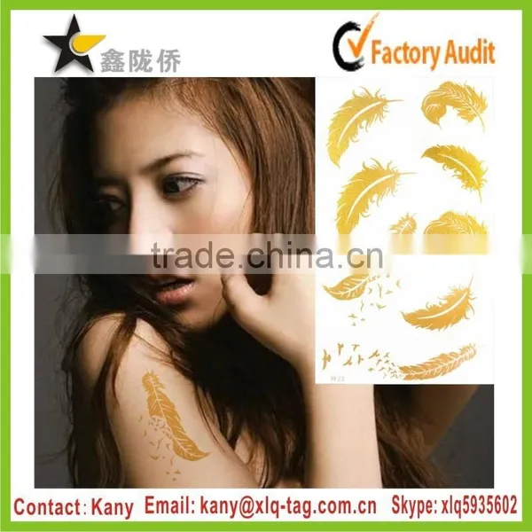 2015 Best Price Fashion Unique Custom Sex Girl Tattoo Sticker