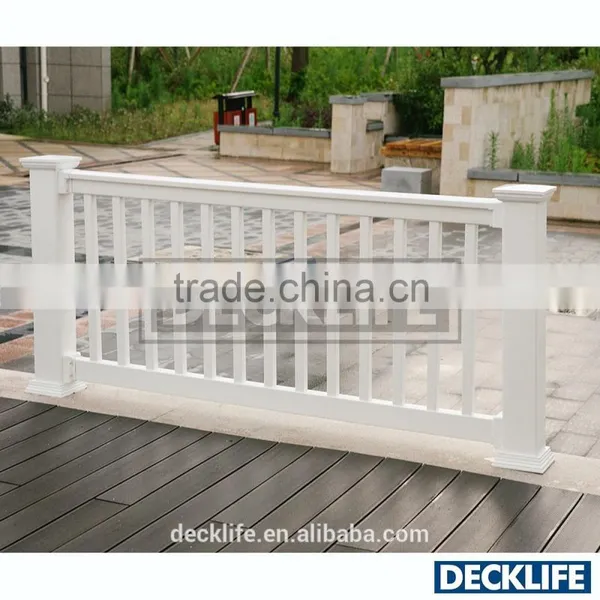New Plastic Handrail/Vinyl Decking Rail-VRD200-42x72