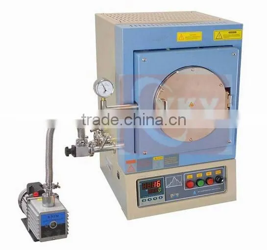 1200C Hi-Vacuum Chamber Furnace With Quartz Chamber / High Vacuum Chamber Furnace photo-3