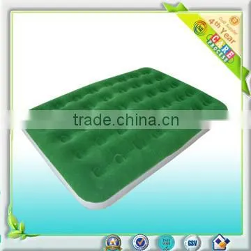 Colorful Inflatable Flocked Queen Size Pvc Air Bed photo-5