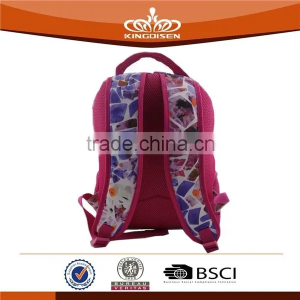 School Blue Jean Backpack Outdoor photo-3