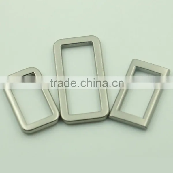 Manufacturers Zinc Alloy 25mm 1 Inch Metal Square Strap Buckle photo-4