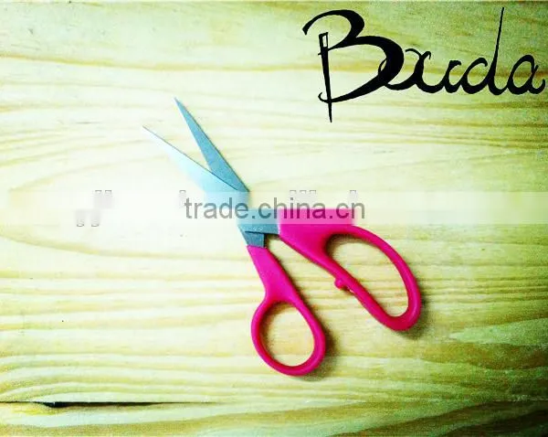 5" Stationery Stainless Steel Student Scissors With Plastic Handle BD-S1644 photo-2