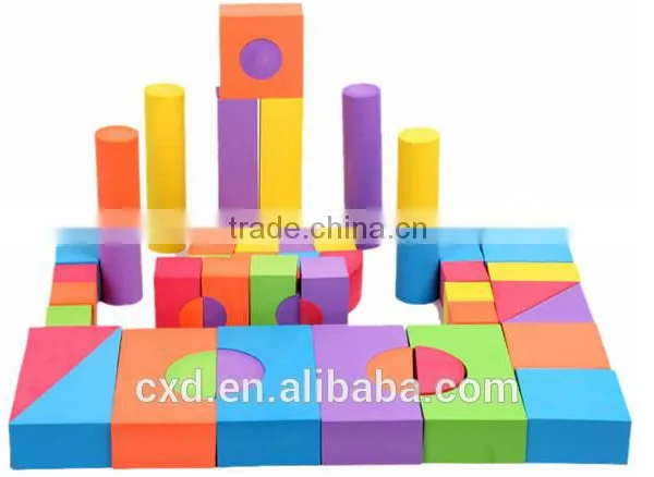 Wholesale Colorful Building Toy Soft Eva Foam Block photo-4