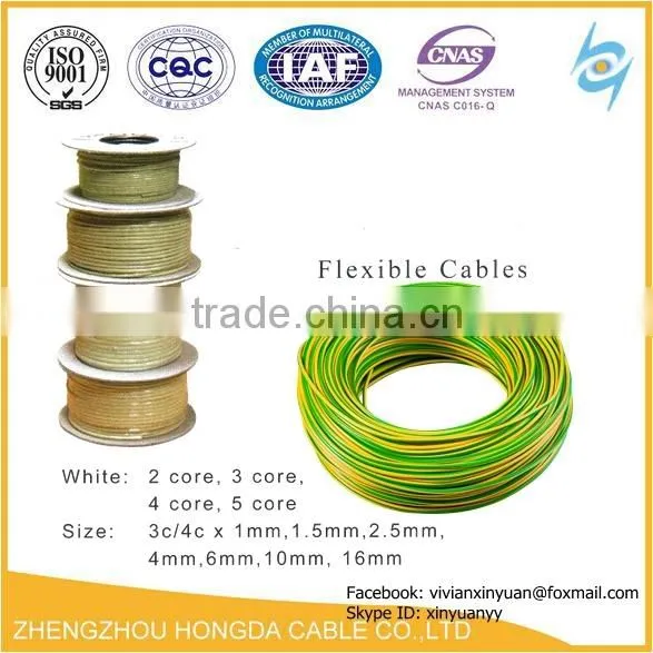 BV / BVR / ZR-BV / ZR-BVR / NH-BV Pvc Insulated Building 16mm Electrical Wire Grounding Earth Cable