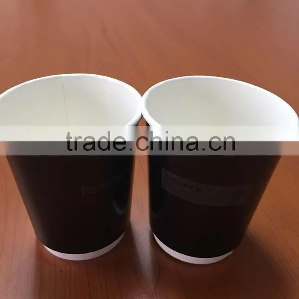 Custom Printed Paper Coffee Cups Take Away Coffee Cups Hot Drinking Paper Cup 8oz photo-6