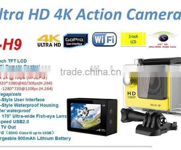 Factory Price WIFI Action Camera4K Ultra-HD Sport Camera 12MP 1080P 60FPS 4k Camera Sport DV photo-6