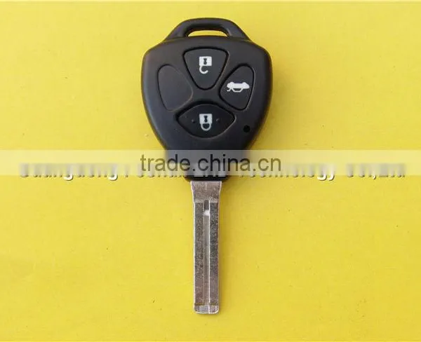 3 Buttons Replacement Remote Key Shell Blank for Toyota Rav4 TOY48 Blade photo-2