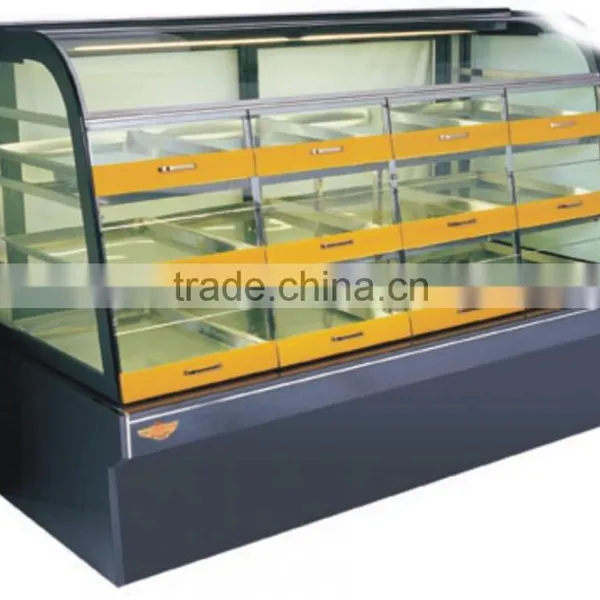 2016New Style Commercial Cake Non Refrigerated Showcase/Display Showcase photo-5