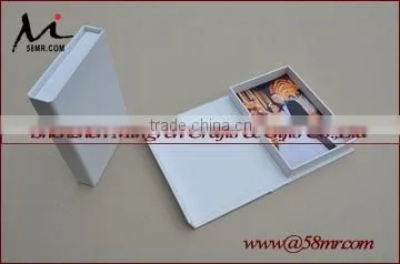 Wedding Fabric Linen Special Paper Photo Storage Box photo-2